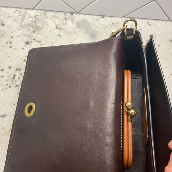 Rare Coach Black Butterfly Appliqué Dinky - Picture 5 of 9